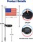 8 Pack Solar American Flag Lights Outdoor, Patriotic Red White and Blue Solar Pathway Lights, Waterproof 4th of July Yard Decorations, Solar Powered Independence Day Garden Stakes for Memorial Day & USA 250th Anniversary